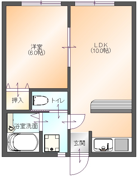 メゾンドカネダ(間取り