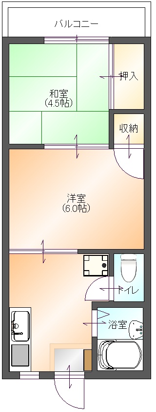 ビビアンテラス(間取り