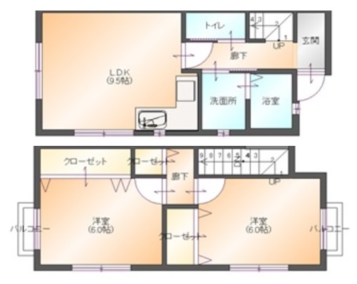 シティホープC(間取り