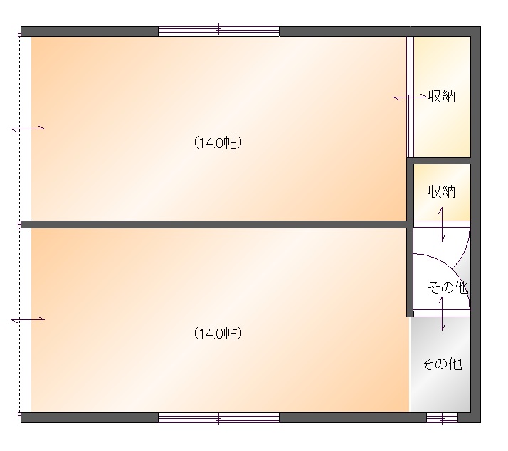 エクセレントガレージ(間取り