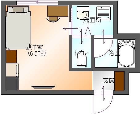 BSA206・210(間取り