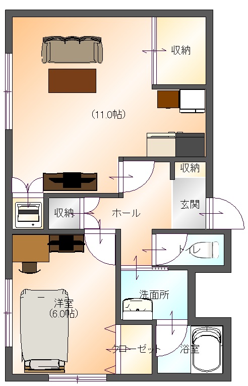 BSA106(間取り)