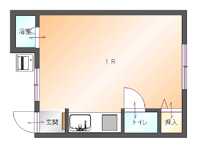 YOU2・3階(間取り